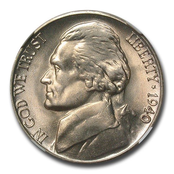 1940-D Jefferson Nickel MS-67 NGC (FS) 1940-D Jefferson Nickel MS-67 NGC (FS)