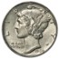 1940-D Mercury Dime XF