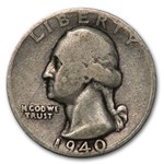1940-D Washington Quarter Good/Fine