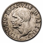 1940 Italy Mussolini "Il Duce" 1 Lira BU (w/Box & COA)