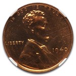 1940 Lincoln Cent PF-67 NGC (Red)