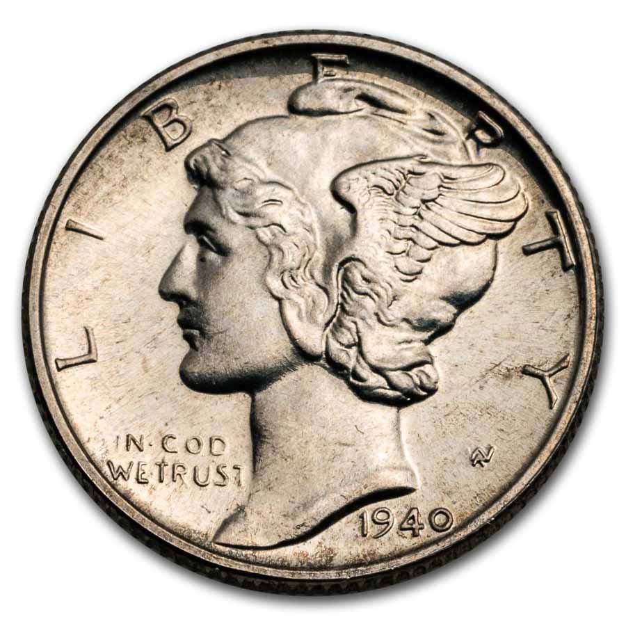 1940 Mercury Dime Proof 1940-mercury-dime-proof