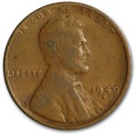 1940-S Lincoln Cent Fine+