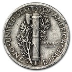 1940-S Mercury Dime Good/VF