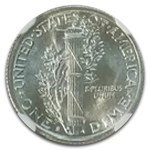 1940-S Mercury Dime MS-67+ NGC (FB)