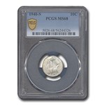 1940-S Mercury Dime MS-68 PCGS