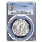 1940-S Walking Liberty Half Dollar MS-65 PCGS