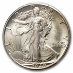 1940-S Walking Liberty Half Dollar MS-66 PCGS