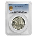 1940-S Walking Liberty Half Dollar MS-66 PCGS