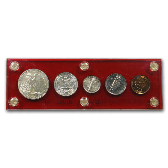 1940 U.S. Proof Set (Hard Plastic Holder) 1940 U.S. Proof Set (Hard Plastic Holder)