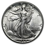 1940 Walking Liberty Half Dollar AU