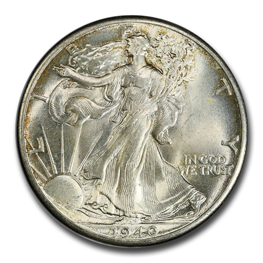 1940 Walking Liberty Half Dollar MS-65 PCGS