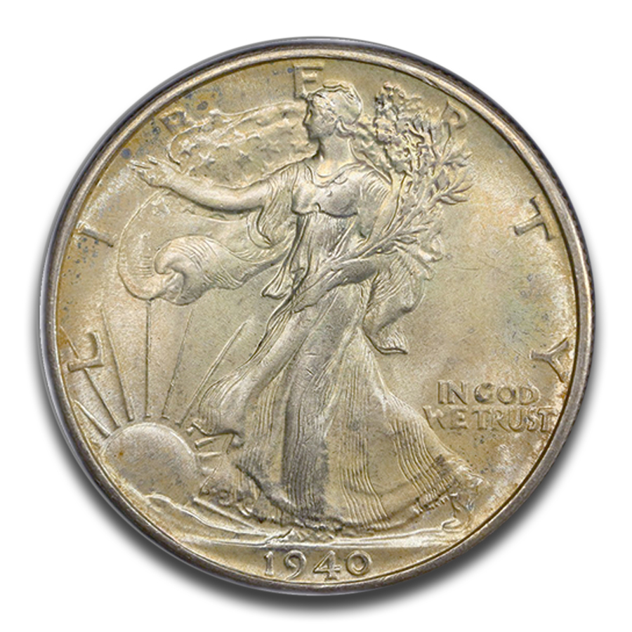 ARMS ウォールバッジ 1940 (None) Phil Walking Liberty Half Dollar Value - APMEX
