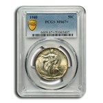 1940 Walking Liberty Half Dollar MS-67+ PCGS