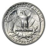 1940 Washington Quarter BU