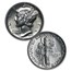 1941-1945 Mercury Dime Short Set BU (Capital Plastics Holder)