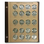 1941-47 Walking Liberty Half Doll Short Set BU (Dansco Album)