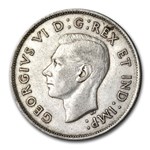 1941 Canada Silver 50 Cents George VI XF