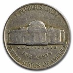 1941-D Jefferson Nickel 40-Coin Roll Avg Circ