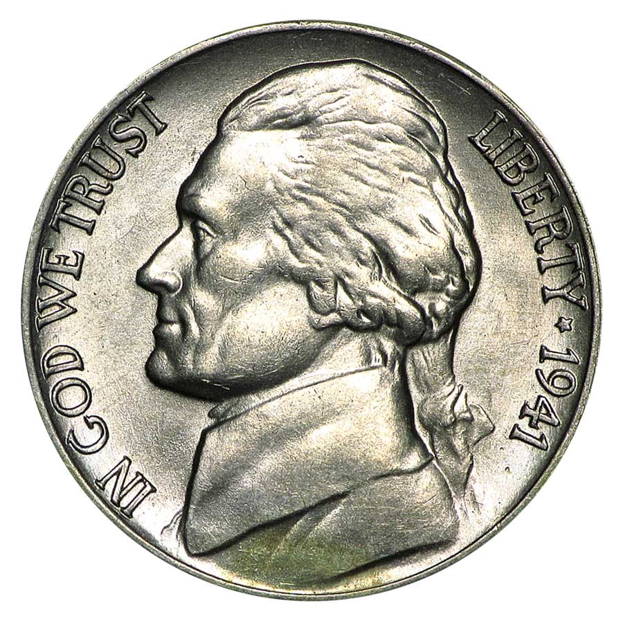 1941-D Jefferson Nickel BU