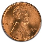 1941-D Lincoln Cent MS-66+ PCGS CAC (Red)