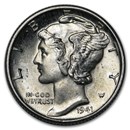 1941-D Mercury Dime BU