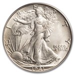 1941-D Walking Liberty Half Dollar MS-63 PCGS