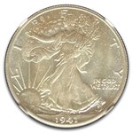1941-D Walking Liberty Half Dollar MS-64 NGC