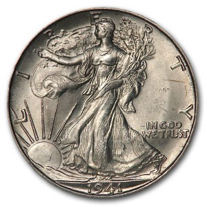 1941-D Walking Liberty Half Dollar MS-64 1941-D Walking Liberty Half Dollar MS-64