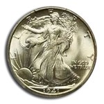 1941-D Walking Liberty Half Dollar MS-67 PCGS
