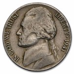 1941 Jefferson Nickel 40-Coin Roll Avg Circ