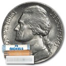1941 Jefferson Nickel 40-Coin Roll BU