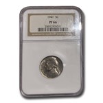 1941 Jefferson Nickel PF-66 NGC (Light Haze)