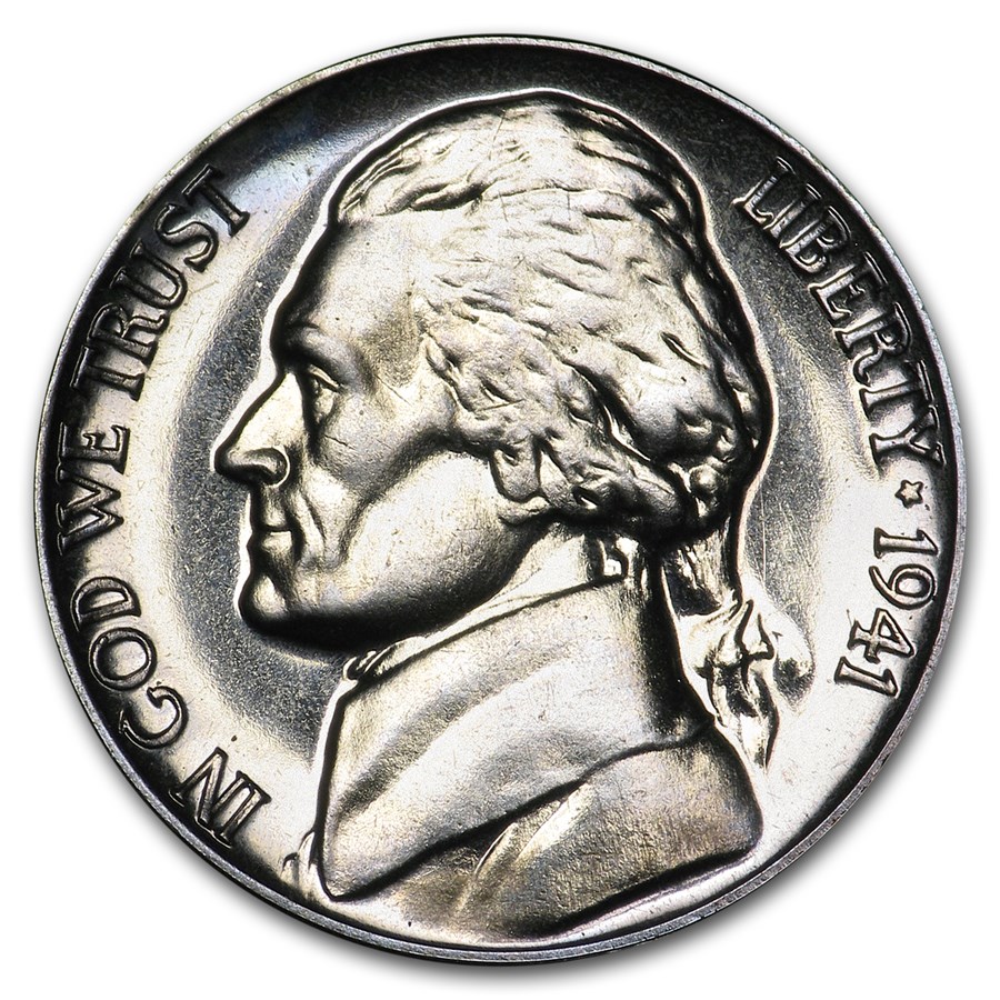 1941 Jefferson Nickel Proof