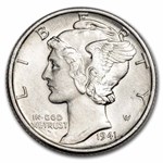 1941 Mercury Dime 50-Coin Roll BU