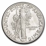 1941 Mercury Dime 50-Coin Roll BU