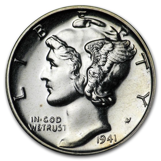 1941 Mercury Dime Proof 1941 Mercury Dime Proof
