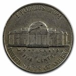 1941-S Jefferson Nickel 40-Coin Roll Avg Circ