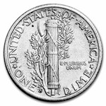 1941-S Mercury Dime AU