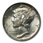 1941-S Mercury Dime MS-67 NGC