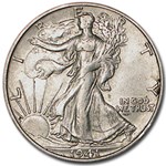 1941-S Walking Liberty Half Dollar AU