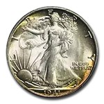1941-S Walking Liberty Half Dollar MS-64+ Plus PCGS