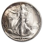 1941-S Walking Liberty Half Dollar MS-65+ PCGS