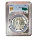 1941-S Walking Liberty Half Dollar MS-66+ PCGS CAC