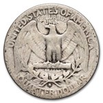 1941-S Washington Quarter 40-Coin Roll Avg Circ
