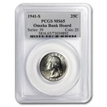 1941-S Washington Quarter MS-65 PCGS