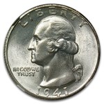 1941-S Washington Quarter MS-67 NGC