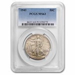 1941 Walking Liberty Half Dollar MS-63 PCGS