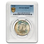 1941 Walking Liberty Half Dollar MS-68 PCGS