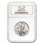 1941 Walking Liberty Half Dollar PF-66 NGC